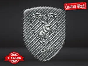 Volvo Pegatina Silicona Pro Máximo Resistente Elegante 